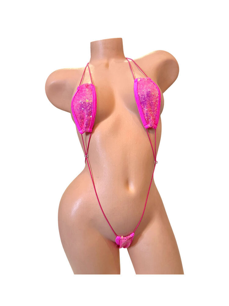 VIKKI SEQUINS ONE PIECE