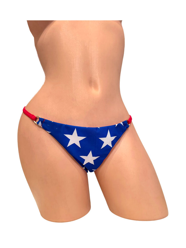 VAL STAR BOTTOM - BLUE/WHITE/RED