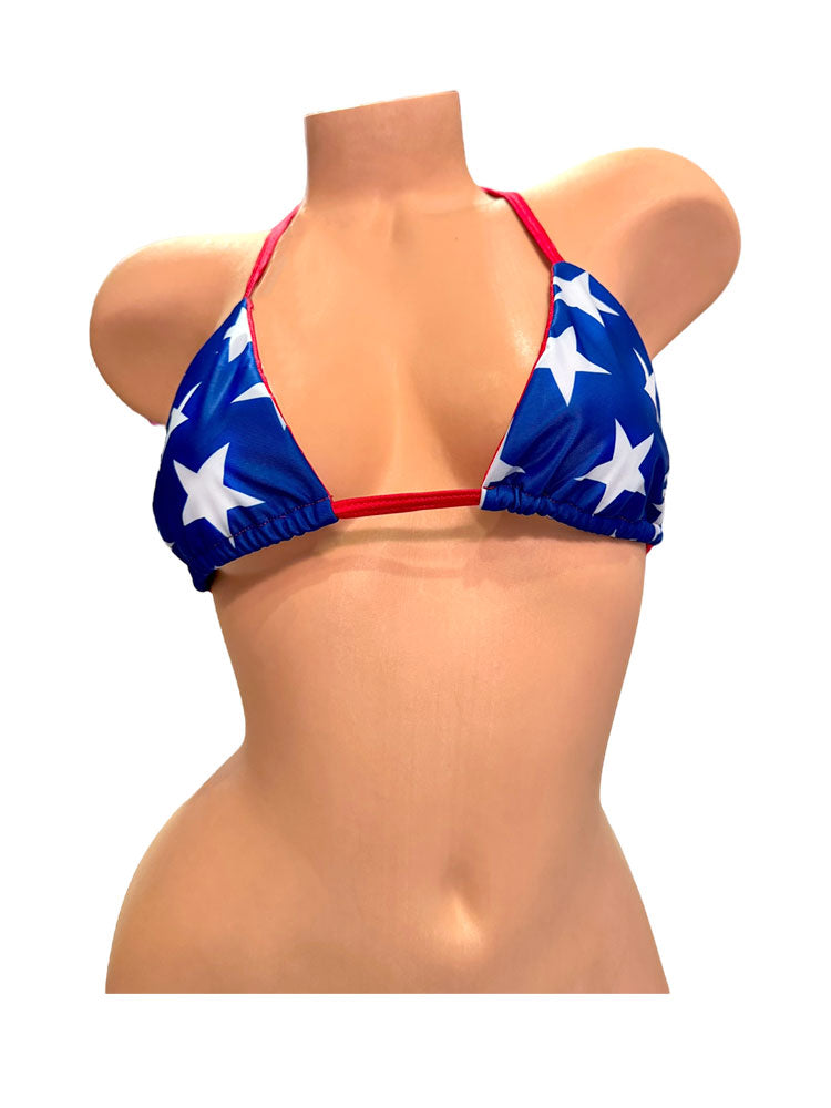 VAL STAR TOP - BLUE/WHITE/RED