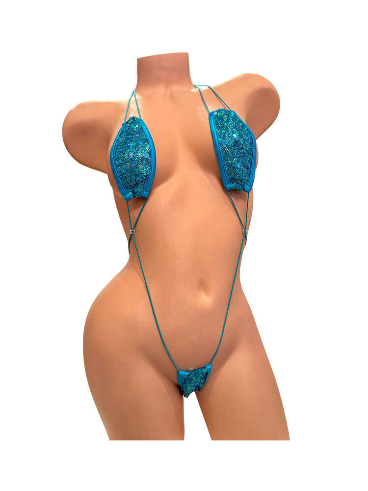 VIKKI SEQUINS ONE PIECE