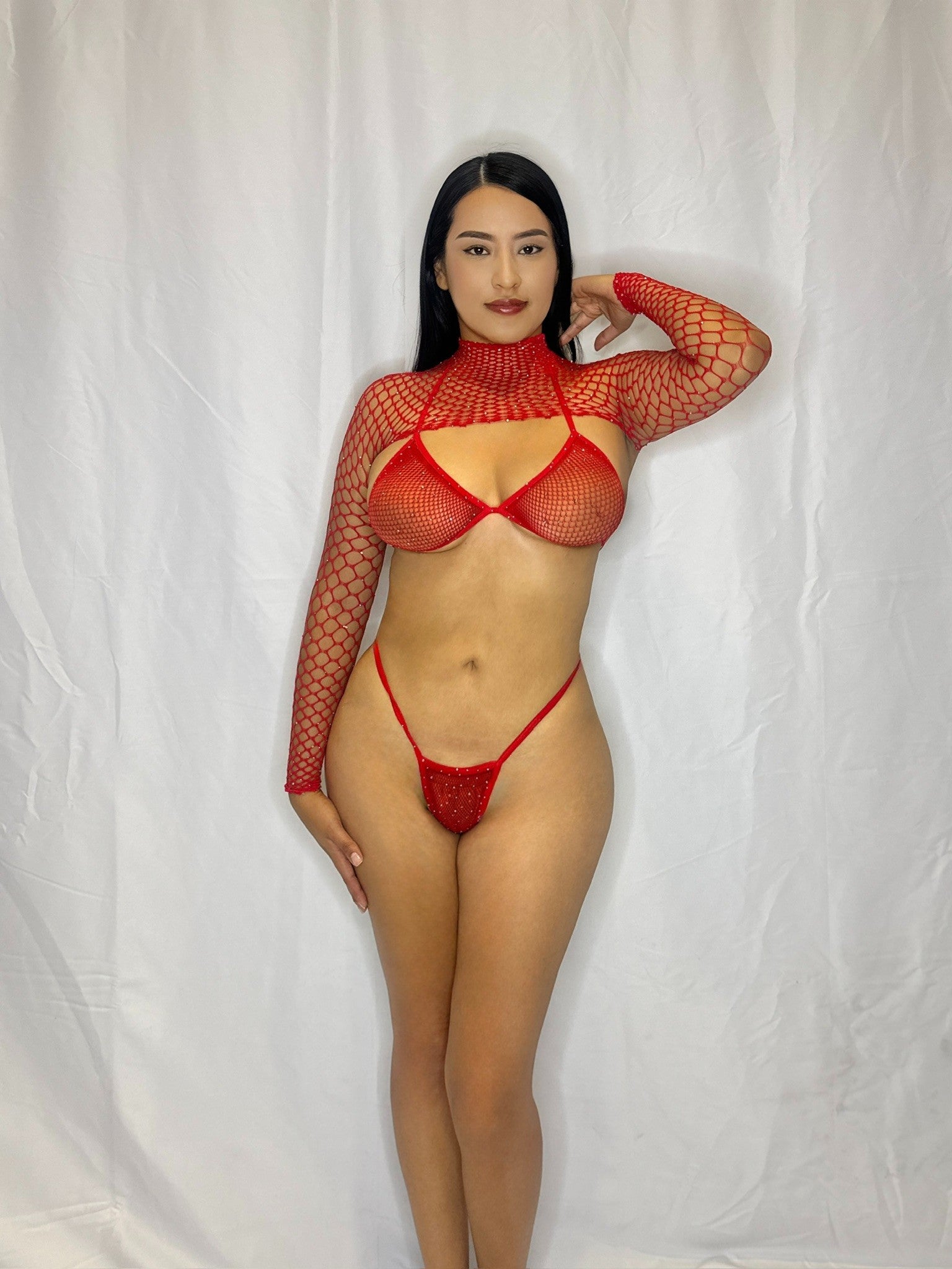 JASMINE RHINESTONE 3 PC SET