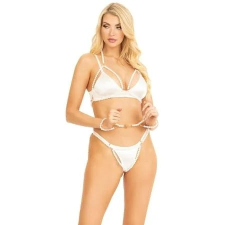 PEARL PLEASURE BRA + PANTY SET