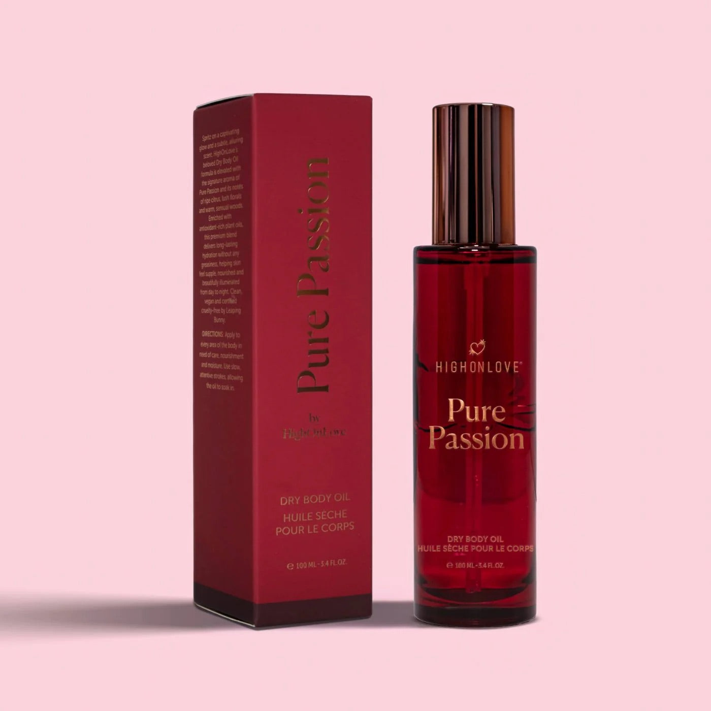 PURE PASSION DRY BODY OIL