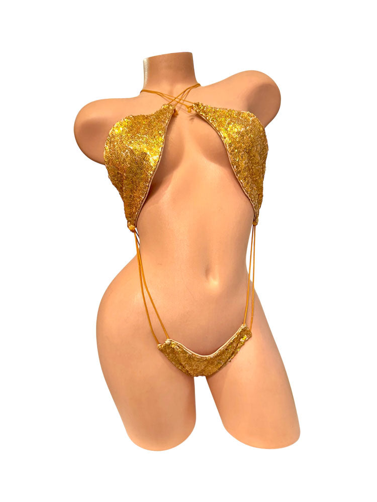 LUCY SEQUINS ONE PIECE